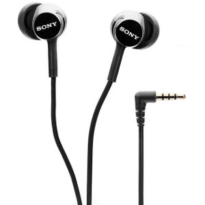 Sony MDR-EX155AP In-Ear Headphones With Mic And Tangle Free Cable
