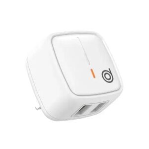 Cheetah SFC Dual Ports (USB-A &Type C) with 1M Cable White.