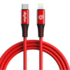Cheetah Type C to Lightning USB Cable 2M Red