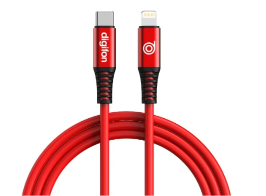 Cheetah Type C to Lightning USB Cable 2M Red