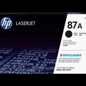 HP 87A Black Original LaserJet Toner Cartridge CF287A