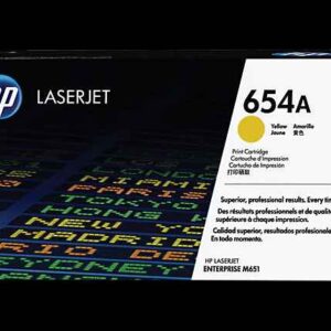 HP 654A Yellow Original LaserJet Toner Cartridge CF332A