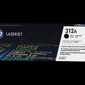 HP 312A Black Original LaserJet Toner Cartridge CF380A