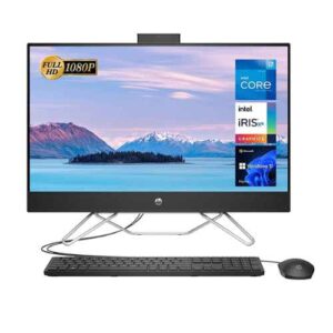 HP All-in-One 24-cb1286nh Bundle All-in-One PC, Windows 11 Home Single Language in S mode, 23.8", touch screen, Intel® Core™ i7, 8GB RAM, 512GB SSD, NVIDIA® GeForce MX450, FHD 7G8X0EA